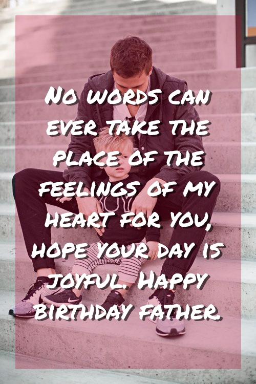 lovely birthday wishes for father